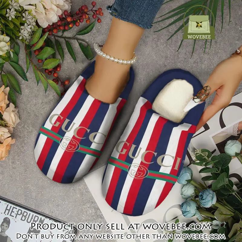 Gucci fleece slippers luxury inhouse slippers ihs1015 wvb0836492